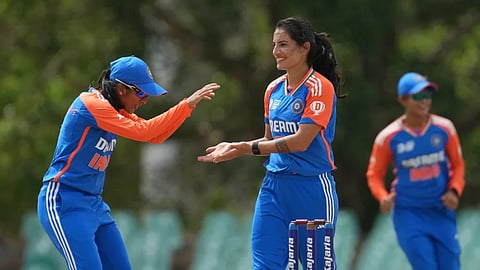 Renuka Singh 3 wicket haul inside power play put India in advantage early on