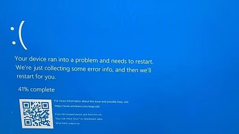 microsoft outage windows systems restarting crowdstrike update failure