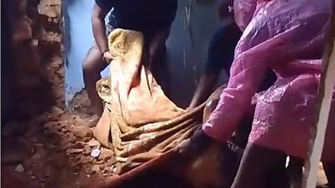 mother and daughter died after a landslide fell on top of their house