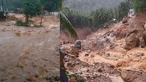 Kozhikode vilangad landslide Collector and MLA trapped