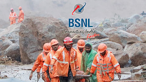 BSNL proved helpful during Wayanad