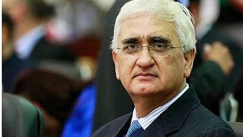 bjp criticized Congress leader Salman Khurshid's remark on Bangladesh