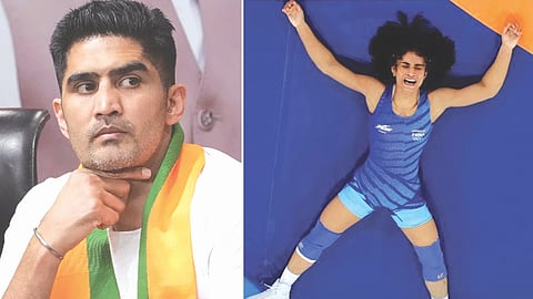 vijender singh about vinesh phogat olympic issue