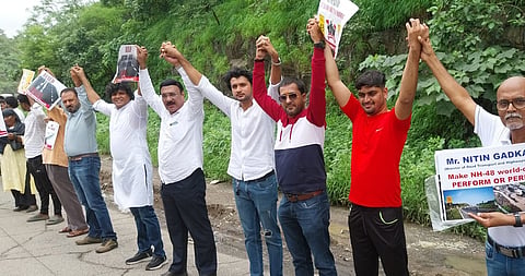 human chain