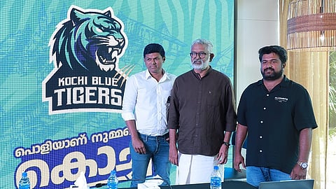 KCL: Basil Thambi Kochi Team Captain; Kochi Blue Tigers logo released by director Blasi