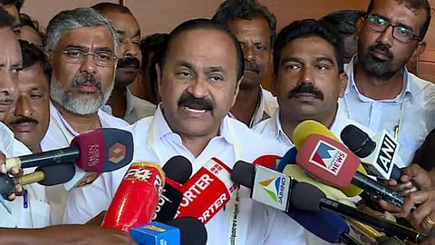 VD Satheesan against ranjith hema commission report