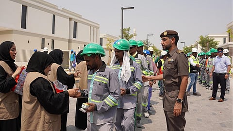 GDRFA 'Fridge Al Farij' initiative to keep workers cool in summer heat; 8,000 workers will be beneficiaries
