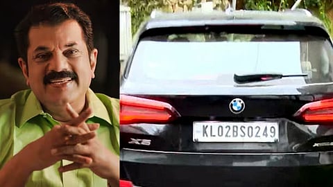 mukesh removed mla board from his vehicle