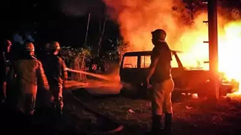 Conflict again in Manipur; 5 people died