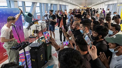 Dubai metro music fest