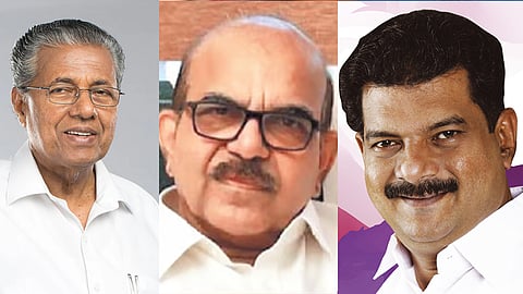 pinarayi vijayan about pv anvar and p sasi