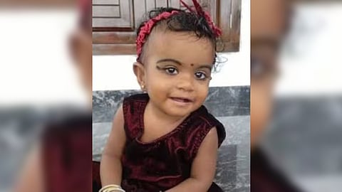 two year old dies accident thrissur
