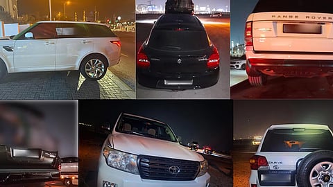Police impounded 11 vehicles for violating traffic rules