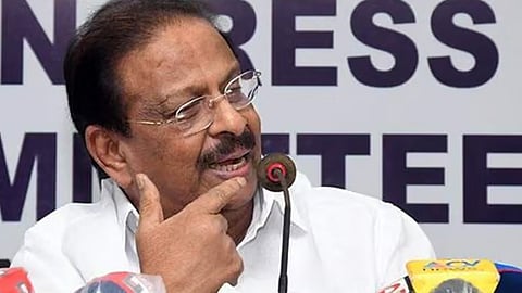 I don't believe the Chief Minister has a PR agency, he doesn't have the guts and backbone to stick to what he said: K Sudhakaran
