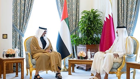 Abu Dhabi Crown Prince meets with Emir of Qatar: Agreement to increase cooperation in strategic areas