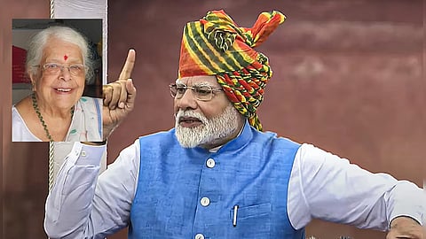 sumitra gandhi kulkarni, Grand daughter of gandhiji writes about modi
