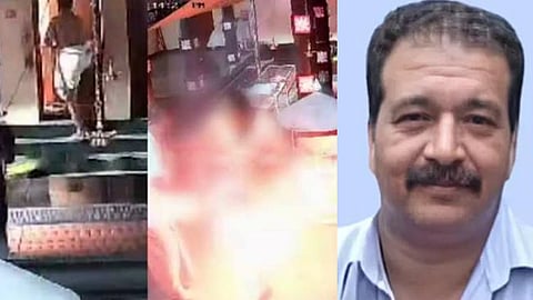 Kilimanoor temple fire priest dies