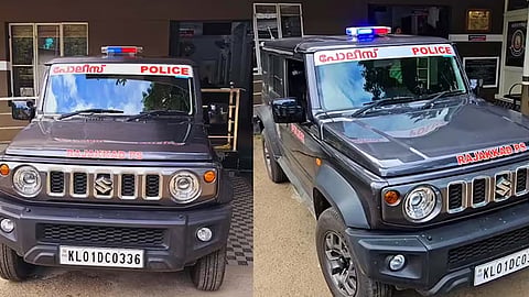 maruti suzuki jymni in kerala police