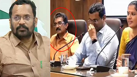 k rajan response on kannur adm death
