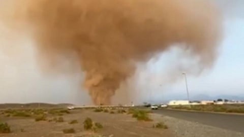 Hurricane went viral on social media; NCM with explanation