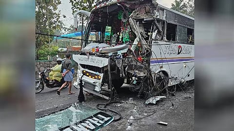 kochi school bus accident