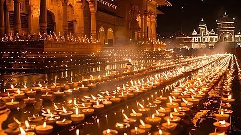 diwali 28 lakh diyas on ayodhya to create guinness world record