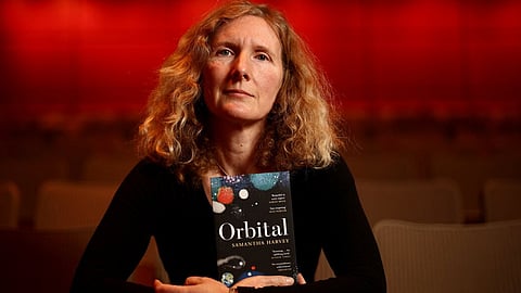 British author Samantha Harvey wins Booker Prize for 'beautiful' space tale
