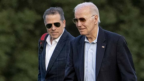 Biden pardons son Hunter despite previous pledges not to