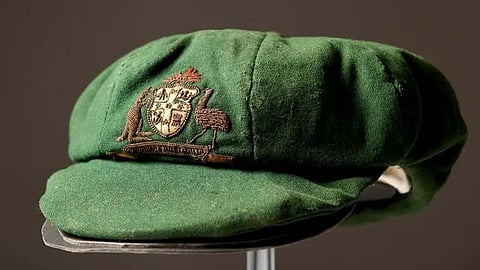 Dona Bradman's baggy green cap up for auction
