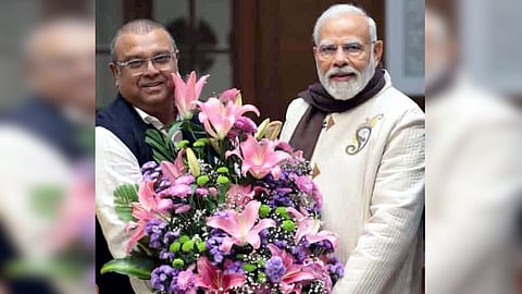 thushar vellappally meet narendra modi
