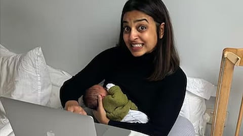 Radhika apte breast feeding first born kid