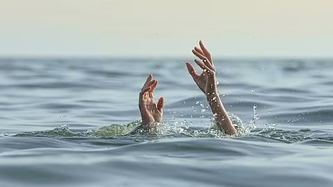 foreign woman drowned death in tvm