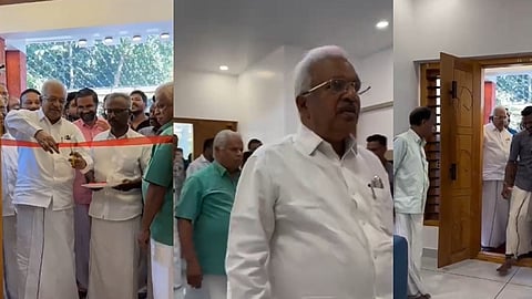 CPM leaders attend murder case accused's housewarming ceremony