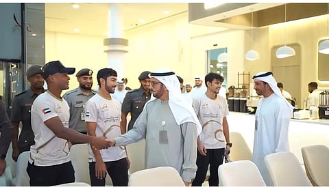 GDRFA Dubai performs well at Al Salam Cycling Championship