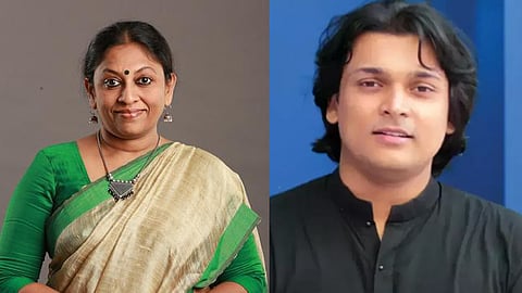 rahul easwar register complaint against kr meera