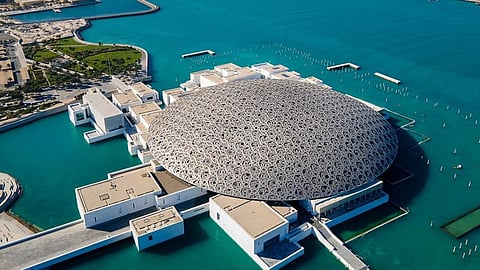 record visitors in Louvre abudabi museum