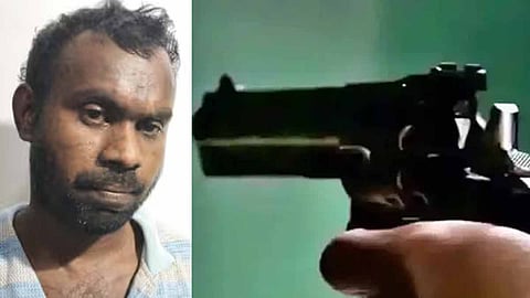 attempt to murder woman with airgun: suspect arrested