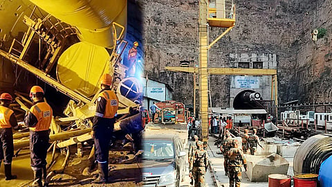 Telangana tunnel disaster: Excavation halted due to mud
