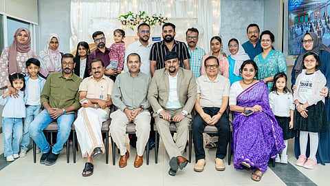 indian media abu dhabi's iftar party and family gathering
