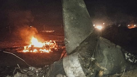 Air Force plane crashes in Gujarat; pilot dies