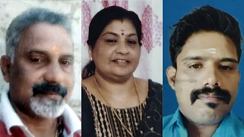 Mahad Malayali Samajam President Ramesh nair, Secretary Raji Suresh, Treasurer K Jayaprasad
