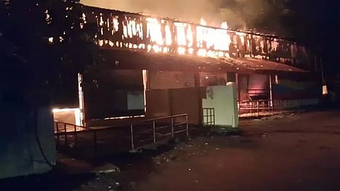 Rs 5 cr loss in beverages godown fire