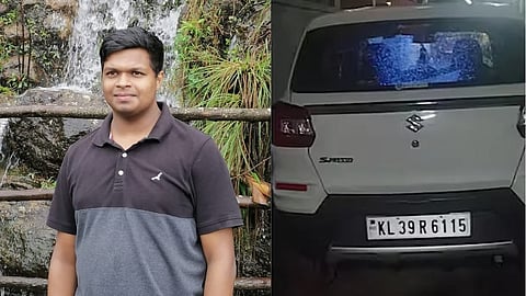 nedumbassery youth hit by car murder cisf officer suspended