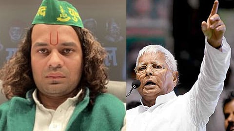 Lalu Prasad expels elder son Tej Pratap Yadav from RJD for 'irresponsible behaviour'