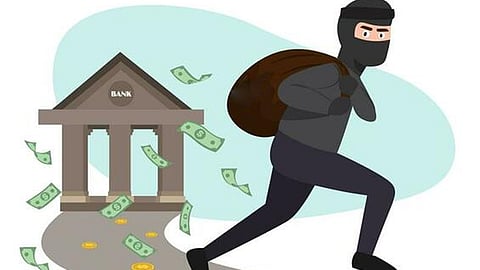 Big bank robbery at karnataka canara bank
