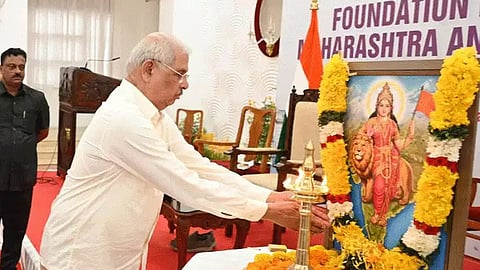 government legal action against governor on bharat mata controversy
