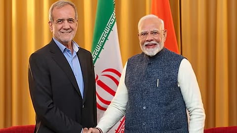 pm modi talks with iran president on iran-israel conflict