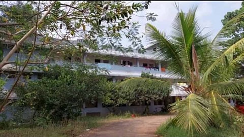 Kottayam Medical College Boys Hostel building also in a very dilapidated condition