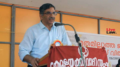 I congratulate you for sending your children to school without filling in the religion column: Justice V.G. Arun