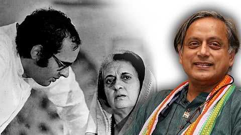 Shashi Tharoor attacks Indira Gandhi, Emergency